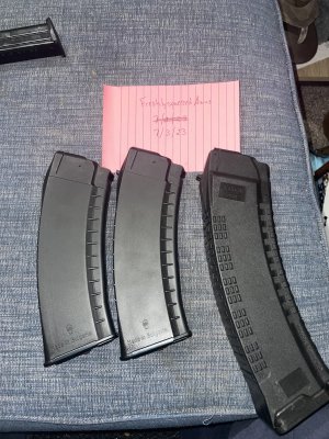 AK74 magazine lot