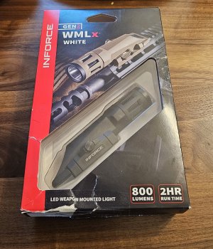 INFORCE WMLX Gen2 800 Lumen Tactical Light