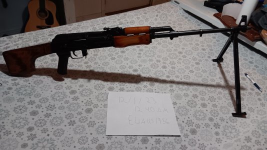 Romanian RPK 7.62x39 For Parts