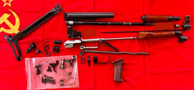 Numbers Matching Bulgarian AK-47 Milled Underfolder Kit with OG Chrome Lined Barrel