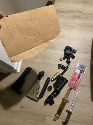 Combloc clean out (gp-25, kns gas piston, BFPU bayonets plus more)