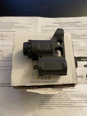 Definitive Arms DAG-13 Adjustable Gas Block 15mm