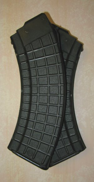 Bulgarian Circle 10 Black Waffle 7.62 30rd Magazines