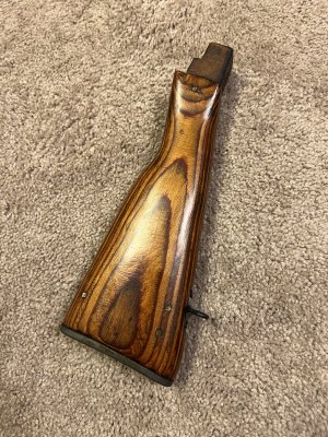 Romanian (refinished) laminate stock & Belomo POSP 8x42M6BDC PRO