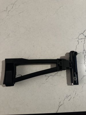 KP9 KUSA Brace & Vector Left Side Charging Handle