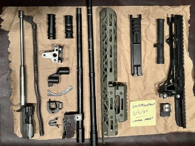 AK Parts Lot - Handguards SAG Mk2, KPYK, Bulgarian 4.5 trunnion