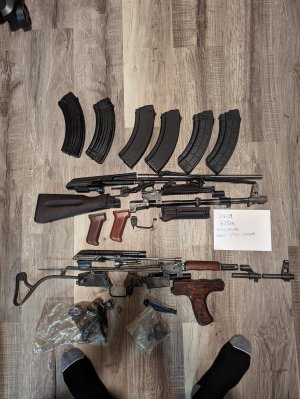 Reduced price-Russian/Bulgarian 74 kit, Side folding Romy 47 kit