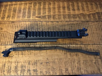 TWS Krinkov Dog Leg Rail with Peep Sight