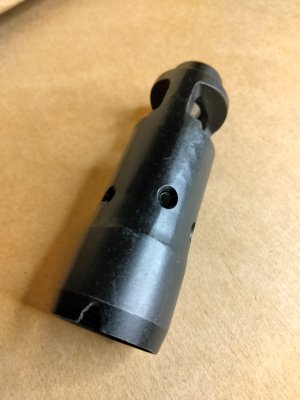 NOS Russian AK74 chrome lined muzzle brake