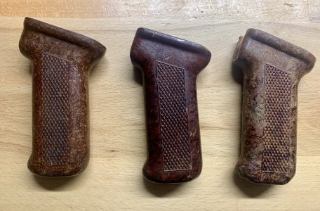 Swirl Romanian Bakelite Grips, Maadi Grip