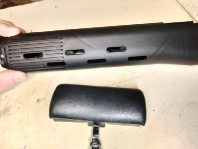 PRICE CHECK NOS Russian SVD Dragunov handguard and cheek pad