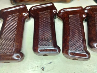 NOS Russian handguards and Tula Bakelite pistol grips