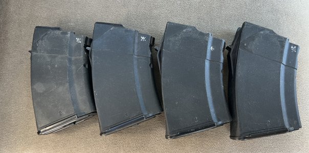 Izhmash polymer 10-round AK magazines, 7.62x39