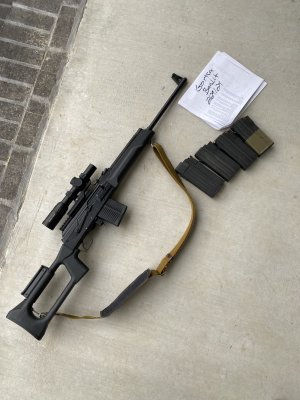 Saiga .308 22 inch barrel