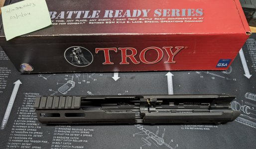 Troy MLOK AK rail