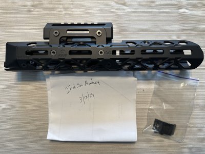 WTS KPYK CRC 1A 021 Med Handguard BLK