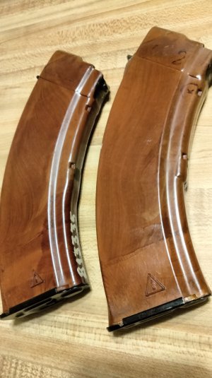 WTS Russian Izzy 762x39 bakelite mags