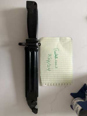 NOS yugo bayonet