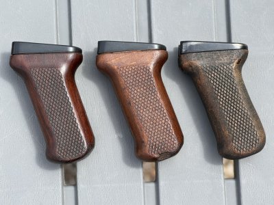 Polish Hardwood Pistol Grips