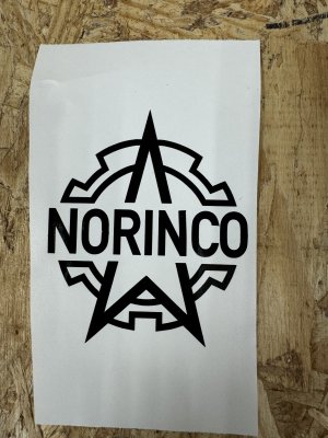 Vinyl logo stickers