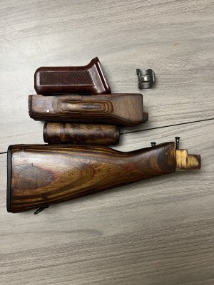 Nice wood set.