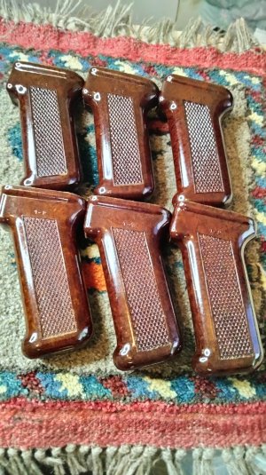 NOS Russian Tula Bakelite pistol grips