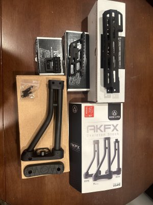 RS Regulate Yugo handguard/mount and ACE LTD Pic Stock