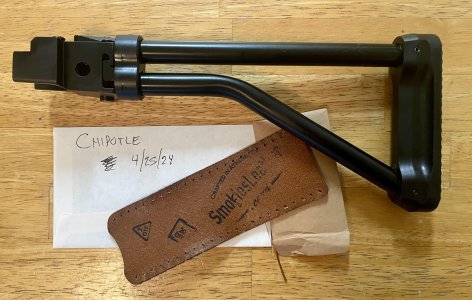 CNC Warrior AKM Pattern Folding Stock, extras