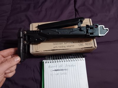 Price Drop WTS KPYK folding stock for AKM