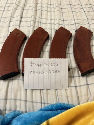 NOS Bakelite magazines