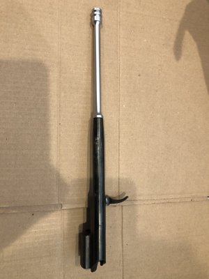 WTS AIMS 74 bolt carrier upswept ch thin stem