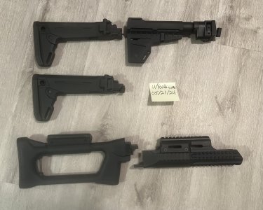 Magpul Zhukov, saiga thumbhole stock, sam7k brace