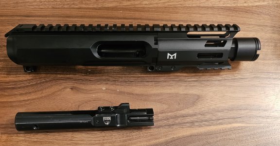 Side Charging AR-9 Upper w/ LRBHO