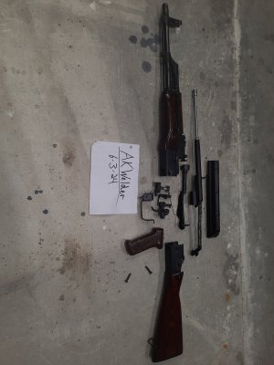 1971 polish AKM parts kit for sale brand new radom barrel PRICE DROP $700.00