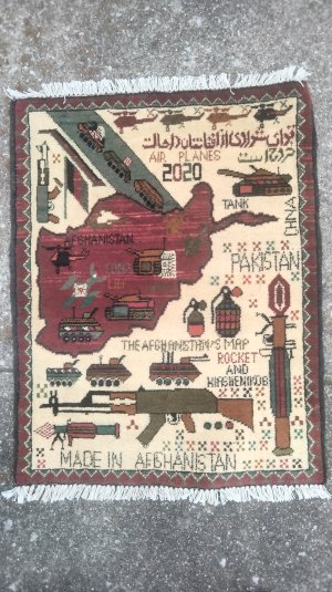 Afghanistan war rug