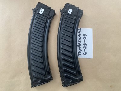 Rare TssNIITochMosh 40rd Steel ribbed experimental mags - One available