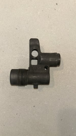 Russian AK-100 Series Front Sight Gas Block (reduced; pics of caliper measurements added)