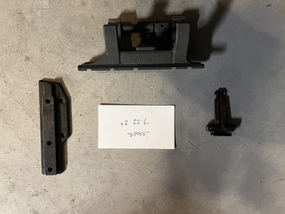 G3 ARMS Mount, KBK Rail, East German Red Sight