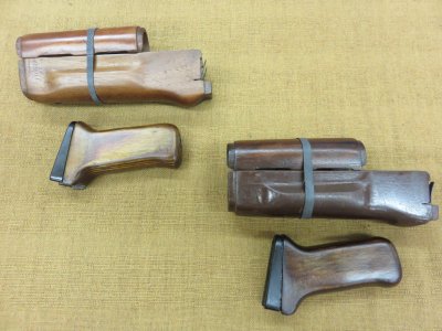 Bulgarian AK74 wooden handguard sets