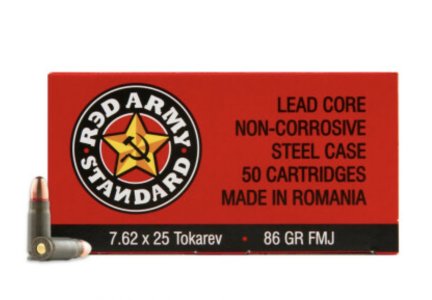 7.62 x 25 Tokarev Red Army by Century