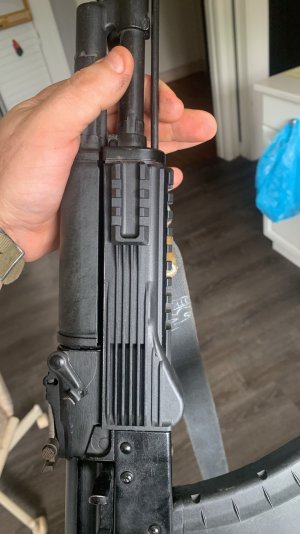 Cheap Russian AK9 handguard