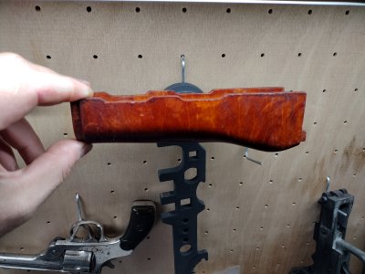 Bulgarian Red Bakelite Lower HG