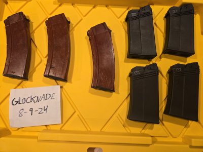 5.45 bakelite & Saiga 12 magazines