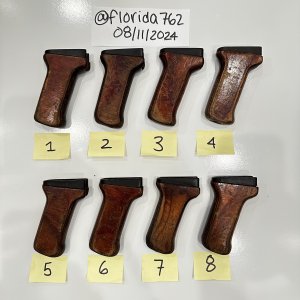 Russian Laminate Type 3 Pistol Grip(s) - (8)