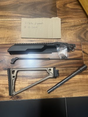 [WTS] Barwarusa b-33 clone, Jmac tan ts-8 5.5mm, 5.56 Krink barrel