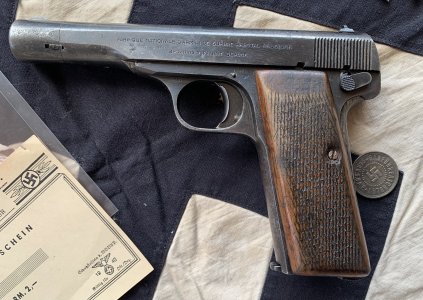 Salty Nazi Waffenamt FN 1922 .32 Caliber Pistol