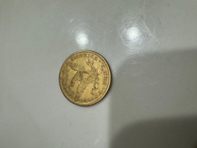 10$ gold liberty half ounce coin