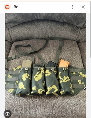 Wtb parashooter chest rig m81m 4 cell.