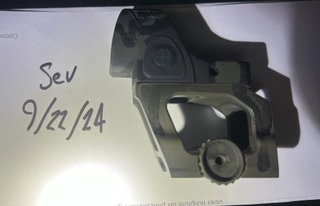 WTS/WTT Painted Trijicon SRO + mount