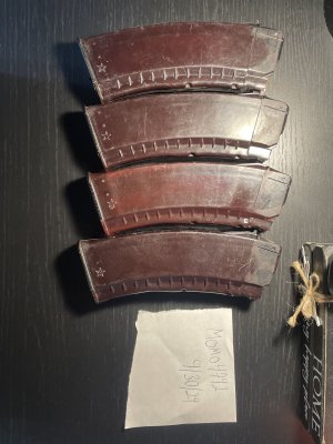 Loaded Tula plum 74 mags